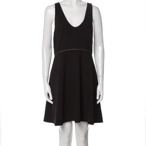 Halston Heritage Scoop Neck Minj Dress